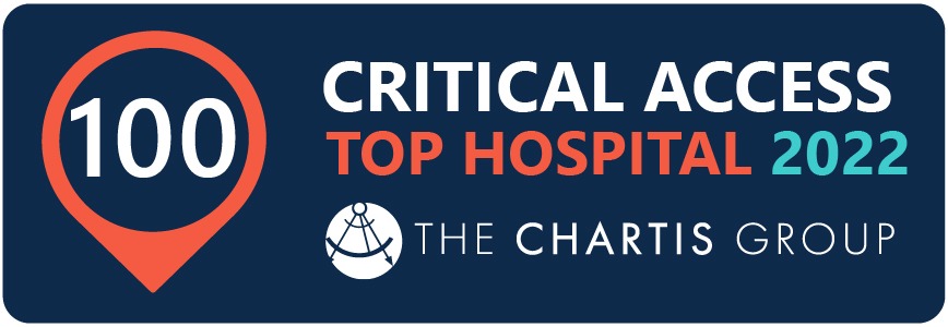 Critical access top hospital 2022, The Chartis Group.